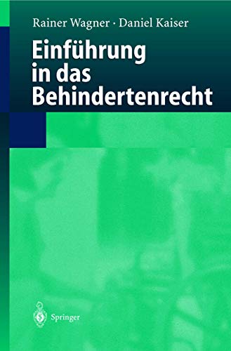 Einführung in das Behindertenrecht Einführung in das Behindertenrecht