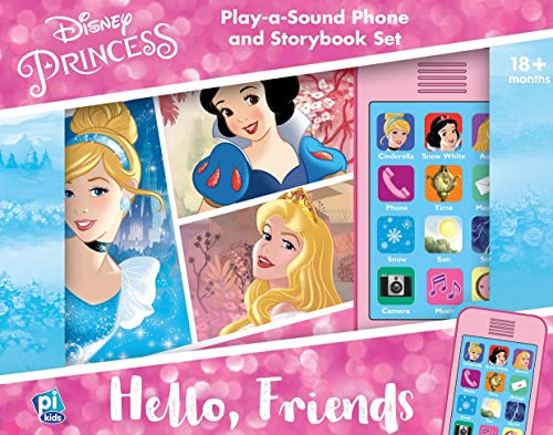 Disney Princess: Hello Friends: Play-a-Sound Book and Pretend Phone Set: 1