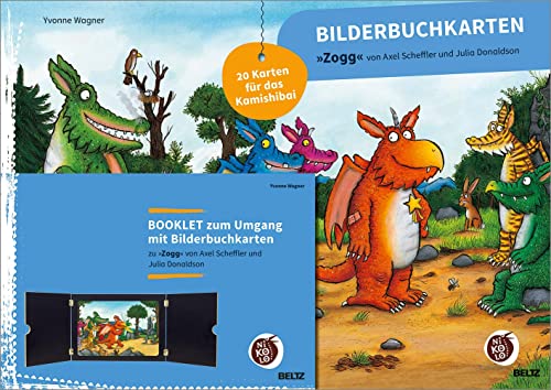 Bilderbuchkarten »Zogg« von Axel Scheffler und Julia Donaldson: 20 Karten für das Kamishibai, mit Booklet (Beltz Nikolo)
