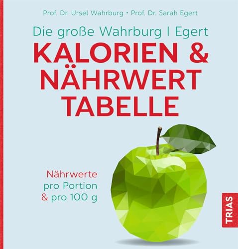 Die große Wahrburg/Egert Kalorien-&-Nährwerttabelle: Nährwerte pro Portion & pro 100 g von TRIAS