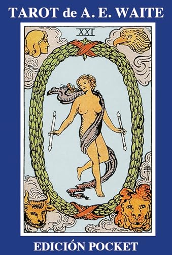 Tarot de A. E. Waite - Edición Pocket: Cartas y libro de instrucciones von Arkano Books