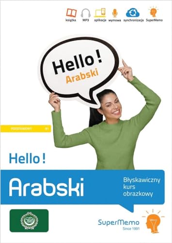 Hello! Arabski Błyskawiczny kurs obrazkowy (poziom podstawowy A1) von SuperMemo World