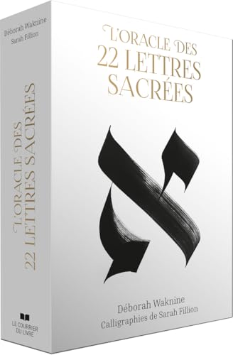L'oracle des 22 lettres sacrées: Avec 22 cartes, un sac en coton et 1 livre L'oracle des 22 lettres sacrées: Avec 22 cartes, un sac en coton et 1 livre von COURRIER LIVRE