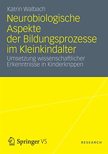 Neurobiologische Aspekte der Bildungsprozesse im Kleinkindalter: Umsetzung wissenschaftlicher Erkenntnisse in Kinderkrippen Neurobiologische Aspekte der Bildungsprozesse im Kleinkindalter: Umsetzung wissenschaftlicher Erkenntnisse in Kinderkrippen