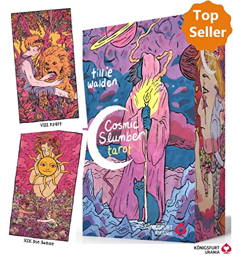 Cosmic Slumber Tarot: 80 Karten mit Booklet in hochwertiger Box mit Magnetverschluss (The Cosmic Slumber Tarot): 80 Karten mit Anleitung von Königsfurt-Urania