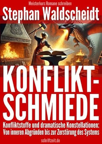 KONFLIKTSCHMIEDE: Konfliktstoffe und dramatische Konstellationen: Von inneren Abgründen bis zur Zerstörung des Systems: Meisterkurs Romane schreiben von epubli