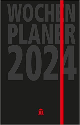 Wochenplaner 2024: Edler Kalender und Organizer, 2 Lesebändchen, Tasche für Visitenkarten, viel Platz für Notizen, verschließbar mit Gummizug Wochenplaner 2024: Edler Kalender und Organizer, 2 Lesebändchen, Tasche für Visitenkarten, viel Platz für Notizen, verschließbar mit Gummizug