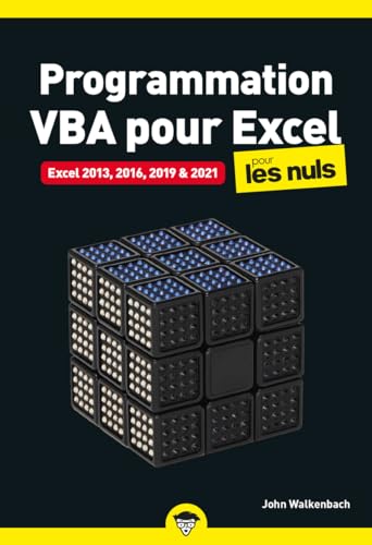 Programmation VBA pour Excel pour les Nuls poche - Nouvelle édition