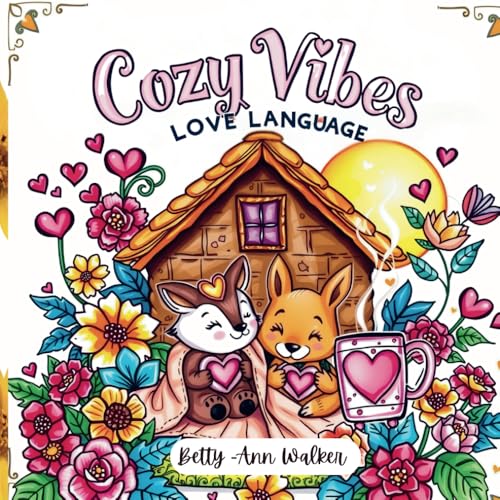 Cozy Vibes Love Language: Coloring Book for Adults and Teens, Cozy and Simple Designs of Cute Animals for Fun and Relaxation | (Bold & Easy) von Independently published