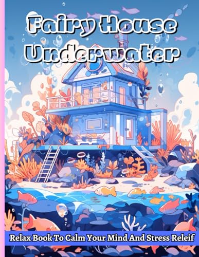 Whimsical Fairy Houses Underwater: Immerse Yourself in a World of Colors as You Bring to Life the Charming Residences of Fairies Beneath the Waves von Independently published