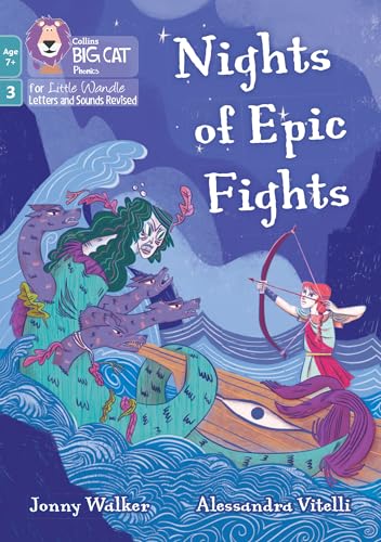 Nights of Epic Fights: Phase 3 Set 1 Blending practice (Big Cat Phonics for Little Wandle Letters and Sounds Revised – Age 7+) von Collins