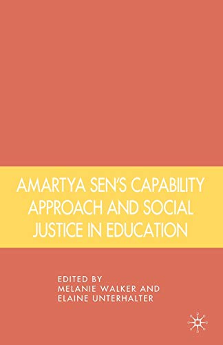 Amartya Sen's Capability Approach and Social Justice in Education von MACMILLAN