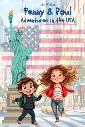 Penny & Paul: Adventures in the USA (Read – Puzzle – Color – Explore | Educational Fun for Kids! (Ages 5-9), Band 8) von Independently published