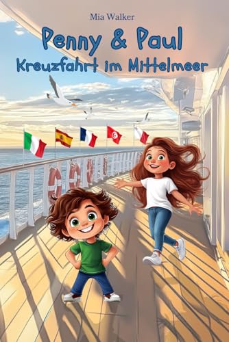 Penny & Paul: Kreuzfahrt im Mittelmeer (Lesen - Rätseln - Malen - Entdecken) von Independently published