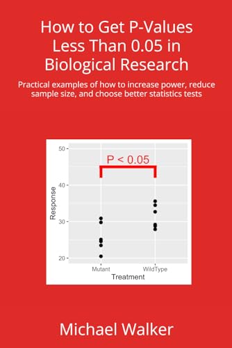 How to Get P-Values Less Than 0.05 in Biological Research: Practical examples of how to increase power, reduce sample size, and choose better statistics tests von Independently published