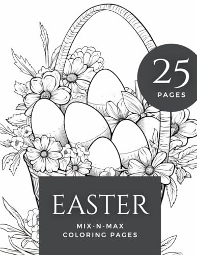 Whimsical Easter: Cute & Festive Coloring Pages for All Ages von Independently published