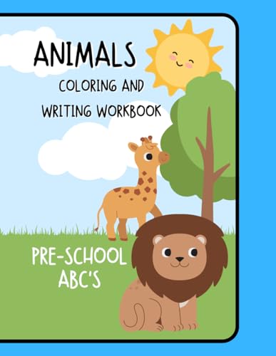 ABC Animal Coloring & Tracing Book for Kids: Fun Alphabet Coloring with Cute Animals, Letter Tracing, and Handwriting Practice for Early Learners von Independently published