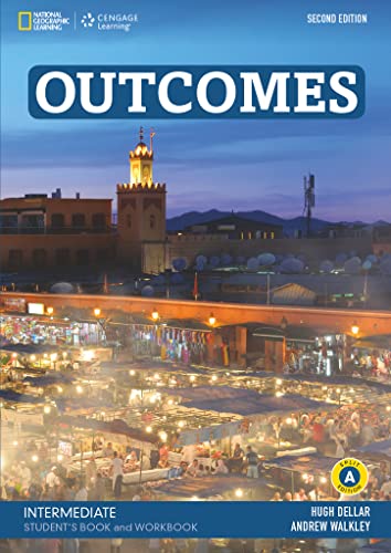 Outcomes - Second Edition - B1.2/B2.1: Intermediate: Student's Book and Workbook (Combo Split Edition A) + Audio-CD + DVD-ROM - Unit 1-8