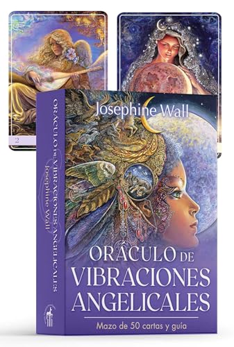 Oráculo de vibraciones angelicales: Mazo de 50 cartas y guía von ITI en Espanol