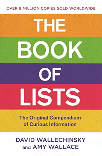 The Book Of Lists: The Original Compendium of Curious Information von Canongate Books