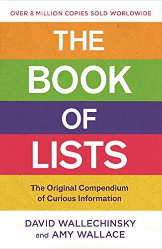 The Book of Lists: The Original Compendium of Curious Information von Canongate Books