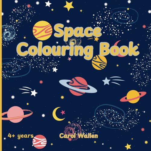 Space Colouring in book for Kids von Independently published