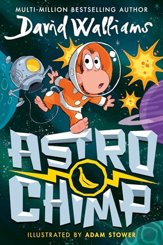 Astrochimp: New for 2024, a funny comic book space adventure for children from the bestselling author of Gangsta Granny Astrochimp: New for 2024, a funny comic book space adventure for children from the bestselling author of Gangsta Granny