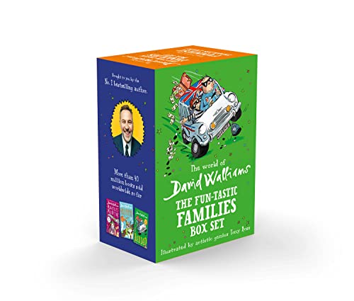 The World of David Walliams: Fun-Tastic Families Box Set: A brand new box set of funny stories from No. 1 bestselling author David Walliams