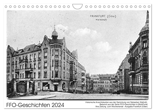FFO-Geschichten. Historische Ansichtskarten aus Frankfurt (Oder) (Wandkalender 2024 DIN A4 quer), CALVENDO Monatskalender von CALVENDO