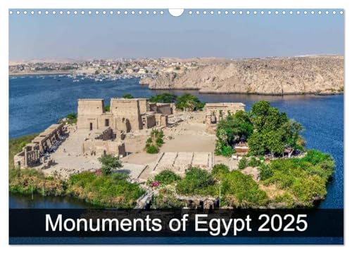Monuments of Egypt 2025 (Wall Calendar 2025 DIN A3 landscape), CALVENDO 12 Month Wall Calendar: The best photos from Wiki Loves Monuments, the world's largest photo competition on Wikipedia