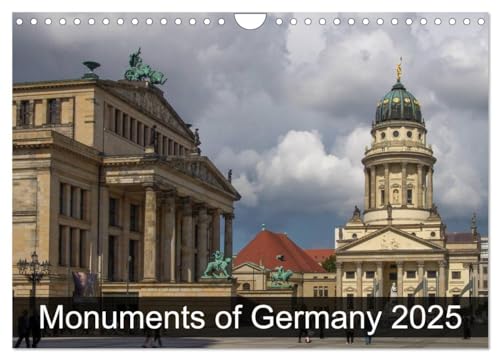 Monuments of Germany 2025 (Wall Calendar 2025 DIN A4 landscape), CALVENDO 12 Month Wall Calendar: The best photos from Wiki Loves Monuments, the world's largest photo competition on Wikipedia