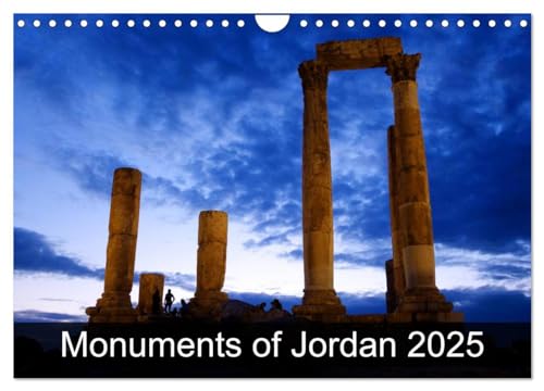 Monuments of Jordan 2025 (Wall Calendar 2025 DIN A4 landscape), CALVENDO 12 Month Wall Calendar: The best photos from Wiki Loves Monuments, the world's largest photo competition on Wikipedia