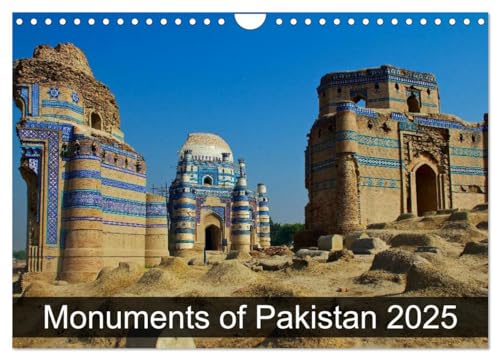 Monuments of Pakistan 2025 (Wall Calendar 2025 DIN A4 landscape), CALVENDO 12 Month Wall Calendar: The best photos from Wiki Loves Monuments, the world's largest photo competition on Wikipedia
