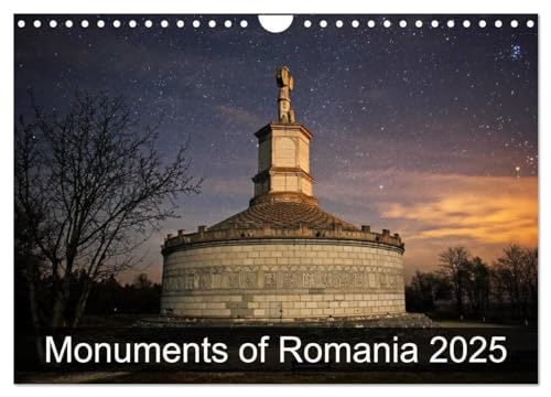 Monuments of Romania 2025 (Wall Calendar 2025 DIN A4 landscape), CALVENDO 12 Month Wall Calendar: The best photos from Wiki Loves Monuments, the world's largest photo competition on Wikipedia