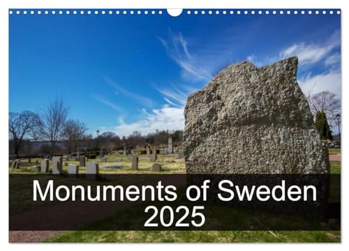 Monuments of Sweden 2025 (Wall Calendar 2025 DIN A3 landscape), CALVENDO 12 Month Wall Calendar: The best photos from Wiki Loves Monuments, the world's largest photo competition on Wikipedia