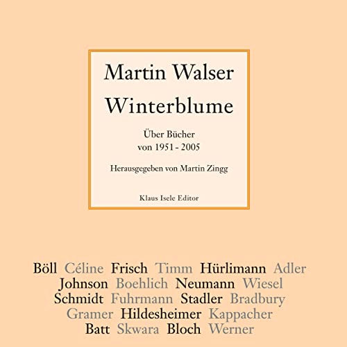 Winterblume: Über Bücher von 1951 bis 2005