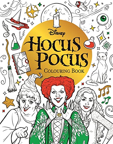 Disney Hocus Pocus Colouring Book: colour your way through Salem with the Sanderson sisters von Studio Press