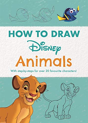 Disney How to Draw Animals: With step-by-steps for over 20 favourite characters! von Studio Press