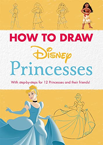 Disney: How to Draw Princesses: With step-by-steps for 12 Princesses and their friends! (Shockwave) von Studio Press