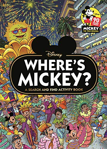 Where's Mickey?: A Disney search & find activity book (Disney Search and Find) von Studio Press