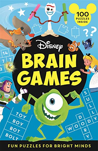 Disney Brain Games: Fun puzzles for bright minds von Studio Press