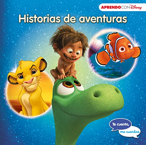 Te cuento, me cuentas una historia Disney. Historias de aventuras : Buscando a Nemo, El viaje de Arlo y El rey León (Aprendo con Disney) von CLIPER PLUS