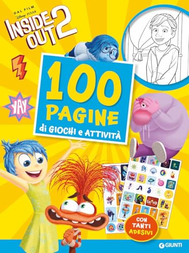 100 pagine di giochi e attività. Inside Out 2. Con adesivi. Ediz. a colori 100 pagine di giochi e attività. Inside Out 2. Con adesivi. Ediz. a colori von Disney Libri