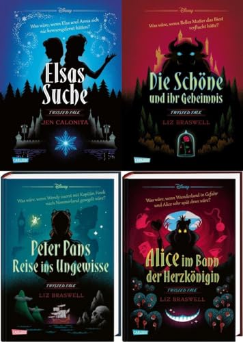 Die Disney Twisted Tales in 4 Bänden plus 1 exklusives Postkartenset Die Disney Twisted Tales in 4 Bänden plus 1 exklusives Postkartenset