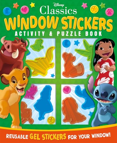 Disney Classics: Window Stickers Activity & Puzzle Book (Activity and Puzzle Book with Window Stickers) von Autumn Publishing