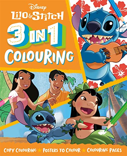 Disney Lilo & Stitch: 3 in 1 Colouring von Autumn Publishing