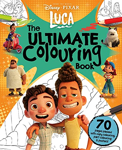 Disney Pixar Luca: The Ultimate Colouring Book (From the Movie)