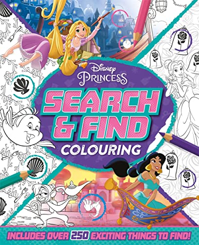 Disney Princess: Search & Find Colouring Disney Princess: Search & Find Colouring