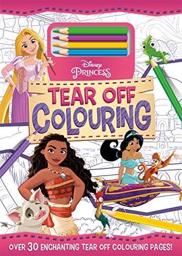 Disney Princess: Tear Off Colouring