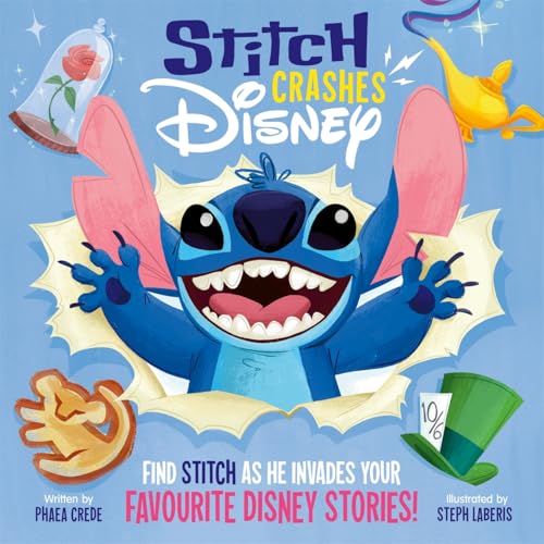 Stitch Crashes Disney: Find Stitch as he invades your favourite Disney stories! von Bonnier Books Ltd